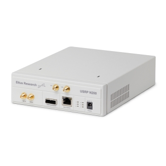 美國NI USRP N200 套件（USRP N200、2 根 SMA 隔板射頻電纜、以太網(wǎng)電纜、電源）