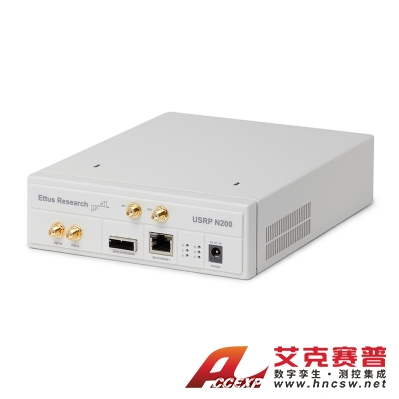 美國NI USRP N200 套件（USRP N200、2 根 SMA 隔板射頻電纜、以太網電纜、電源）