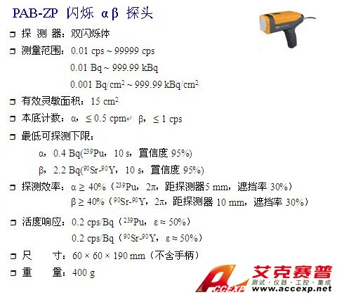 MPR200多探頭輻射測量儀