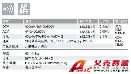 PM11數字萬用表|日本三和Ssanwa數字萬用表 技術參數 PM11數字萬用表|日本三和Ssanwa數字萬用表 技術參數