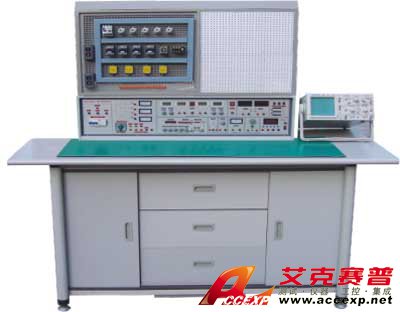 HYKL-840B型通用電工、模電、數(shù)電、電拖實驗與電工、模電、數(shù)電、電拖技能實訓(xùn)考核綜合裝置