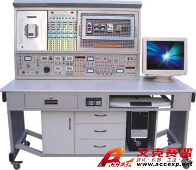HYK-870G型 電工•模電•數電•電拖•單片機•PLC•傳感器技術綜合實訓考核裝置