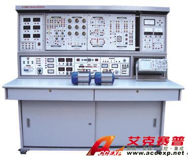 HYL-3000C型立式電工、模電、數電、電氣控制（帶直流電機實驗）實驗裝置