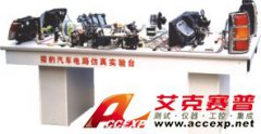 TSI 斯太爾越野汽車電器電路實習臺
