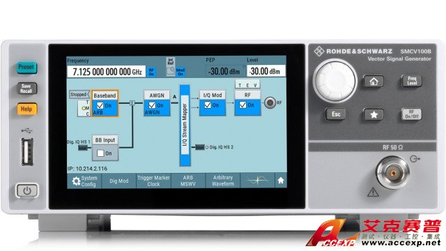 R&S推出新款矢量信號發生器SMCV100B